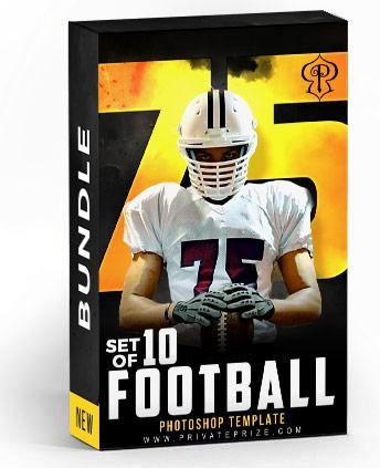 American Football Helmet Mockup Pack – Sports Templates