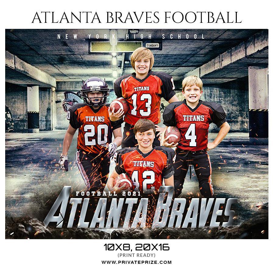 Buy Atlanta Braves Football - Sports Theme Sports Photography Template  Online  Privateprize Photography Photoshop templates – PrivatePrize -  Photography Templates