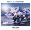 NATALIE SHAWN - SENIOR THEMED - Photography Photoshop Template