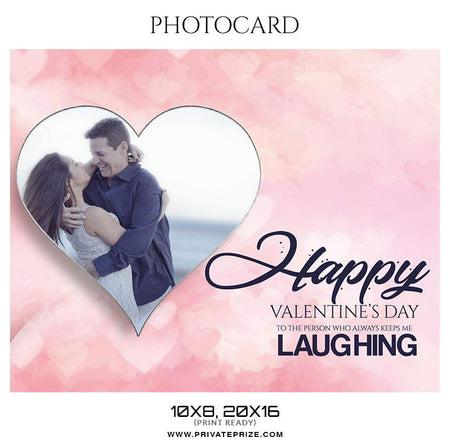 Happy Valentine's Day - Photo card Templates - PrivatePrize - Photography Templates