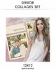 Alise -Senior Collage Photoshop Template - Photography Photoshop Template