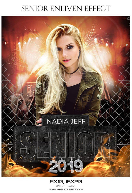 Nadia Jeff - Senior Enliven Effect Photography Template - PrivatePrize - Photography Templates