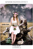 Raven Troy - Senior Enliven Effect Photoshop Template - Photography Photoshop Template