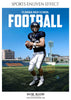 ALVIN JACK FOOTBALL SPORTS ENLIVEN EFFECT - Photography Photoshop Template