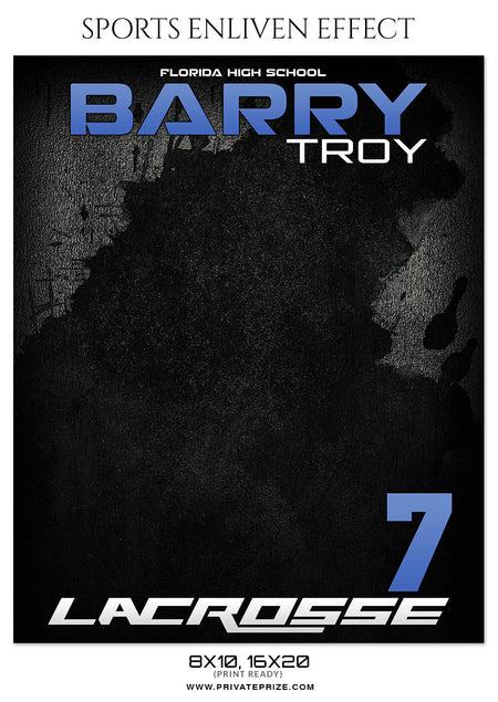 BARRY-TROY-LACROSSE- ENLIVEN EFFECT - Photography Photoshop Template