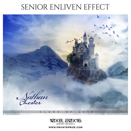 NATHAN CHESTER - SENIOR ENLIVEN EFFECT - Photography Photoshop Template