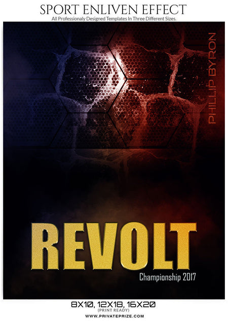 Revolt- Enliven Effects - Photography Photoshop Template