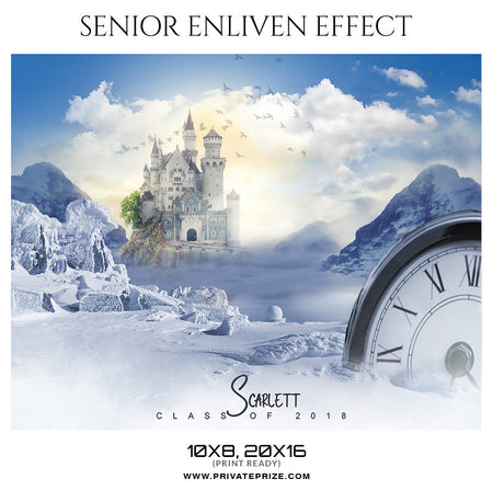 SCARLETT  - SENIOR ENLIVEN EFFECT - Photography Photoshop Template