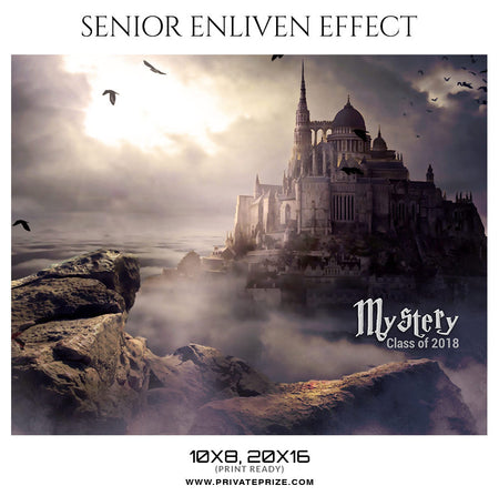 MYSTERY - SENIOR ENLIVEN EFFECT - Photography Photoshop Template