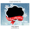 Christmas - Easy Effects - Photography Photoshop Template