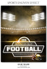 Agustin Roy Football Sports Enliven Effects Photoshop Template - Photography Photoshop Template