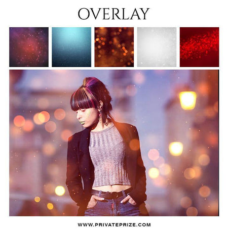 Bokeh Overlay Set - PrivatePrize - Photography Templates