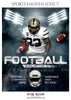 Glen Hector Football Sports Enliven Effect Photography Template - Photography Photoshop Template