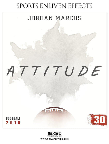 Jordan Marcus - Football Sports Enliven Effect Photography Template - PrivatePrize - Photography Templates