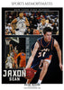 Jaxon Sean - Basketball Memory Mate Photoshop Template - PrivatePrize - Photography Templates