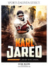 KARL JARED FOOTBALL SPORTS ENLIVEN EFFECT - Photography Photoshop Template