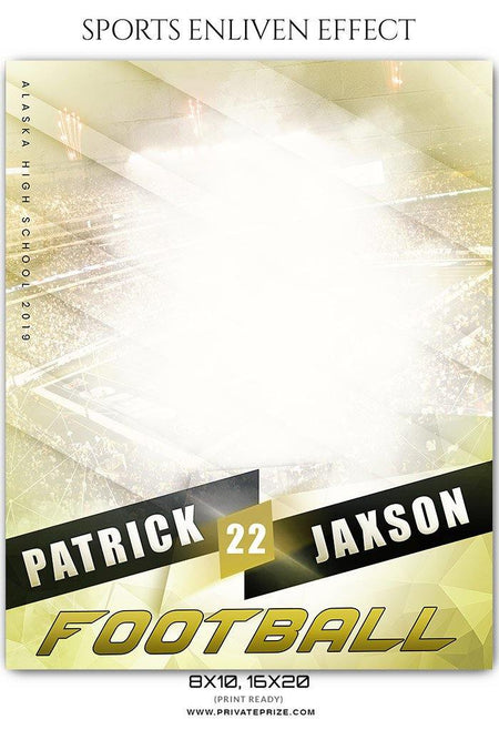 Patrick Jaxon - Football Sports Enliven Effects Photography Template - PrivatePrize - Photography Templates