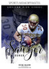 Sawyer Derek - Football Memory Mate Photoshop Template - PrivatePrize - Photography Templates