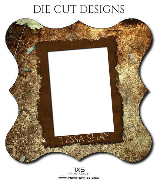 TESSA SHAY - DIE CUT DESIGN - Photography Photoshop Template