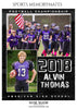 Alvin Thomas - Football Memory Mate Photoshop Template - PrivatePrize - Photography Templates