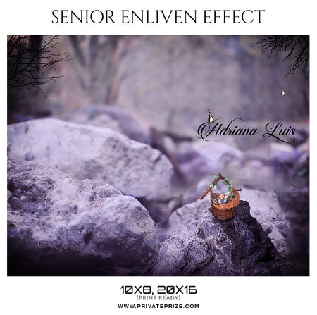 Adriana-Luis - Senior Enliven Effect Photography Template - Photography Photoshop Template