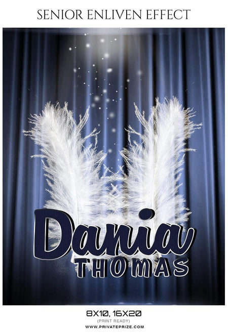 Dania Thomas - Senior Enliven Effect Photography Template - PrivatePrize - Photography Templates