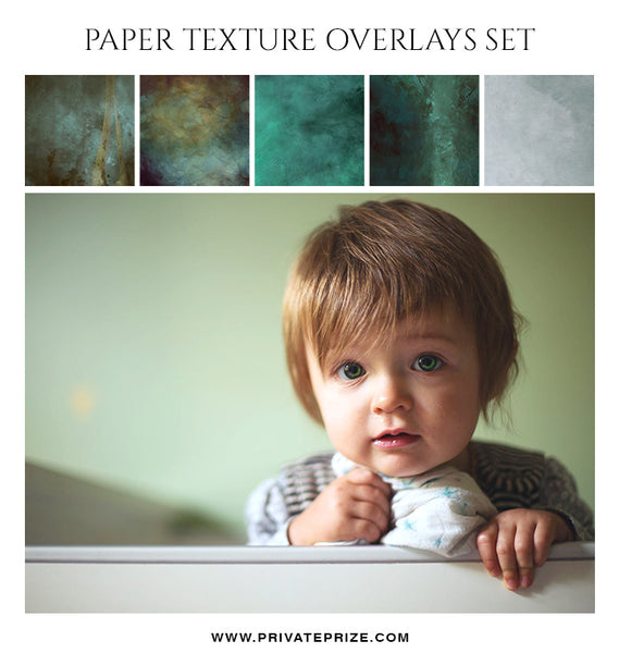 Texture Overlay Set - Photography Photoshop Template