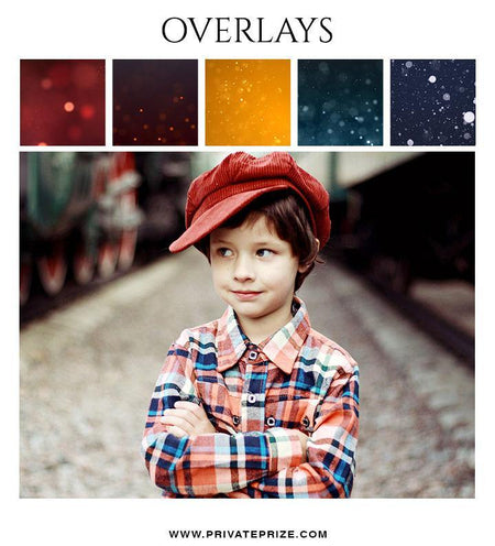 Bokeh Overlay Set - PrivatePrize - Photography Templates