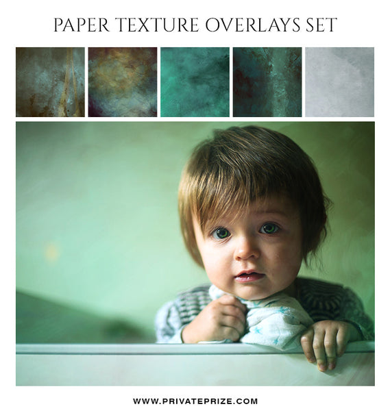 Texture Overlay Set - Photography Photoshop Template