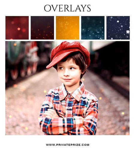 Bokeh Overlay Set - PrivatePrize - Photography Templates