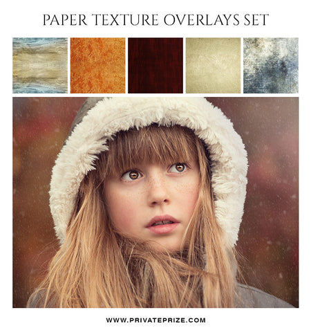 Texture Overlay Set - Photography Photoshop Template