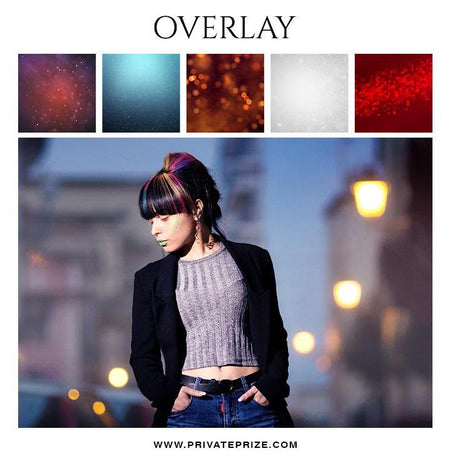 Bokeh Overlay Set - PrivatePrize - Photography Templates